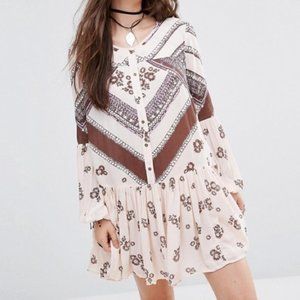 FREE PEOPLE From Your Heart Mini Dress XS